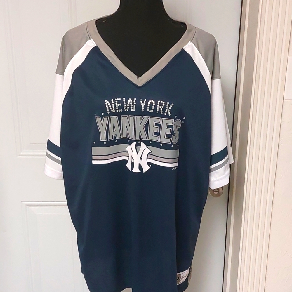 New York Yankees Women's 1X Baseball Jersey